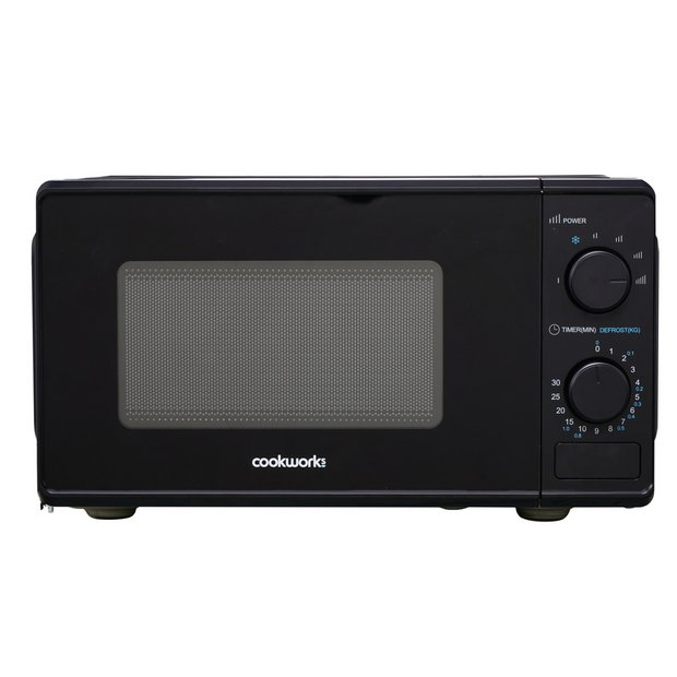 Buy Cookworks 700W Manual Microwave Black Microwaves Argos