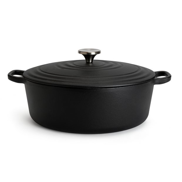 Cast iron casserole dish clearance asda