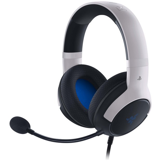 Buy Razer Kaira X PS5 Wired Headset Black White Gaming headsets Argos