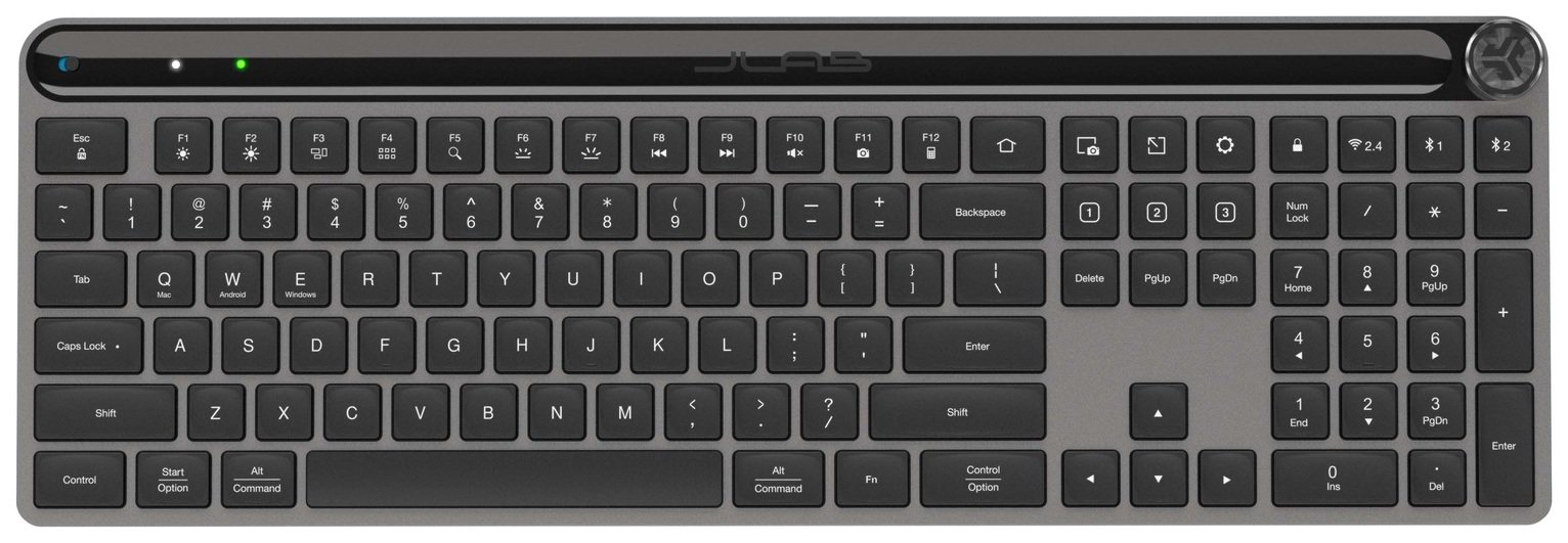 JLab Epic Wireless Bluetooth Keyboard - Black