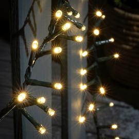 Argos Home 480 Warm White LED Christmas Cluster Lights
