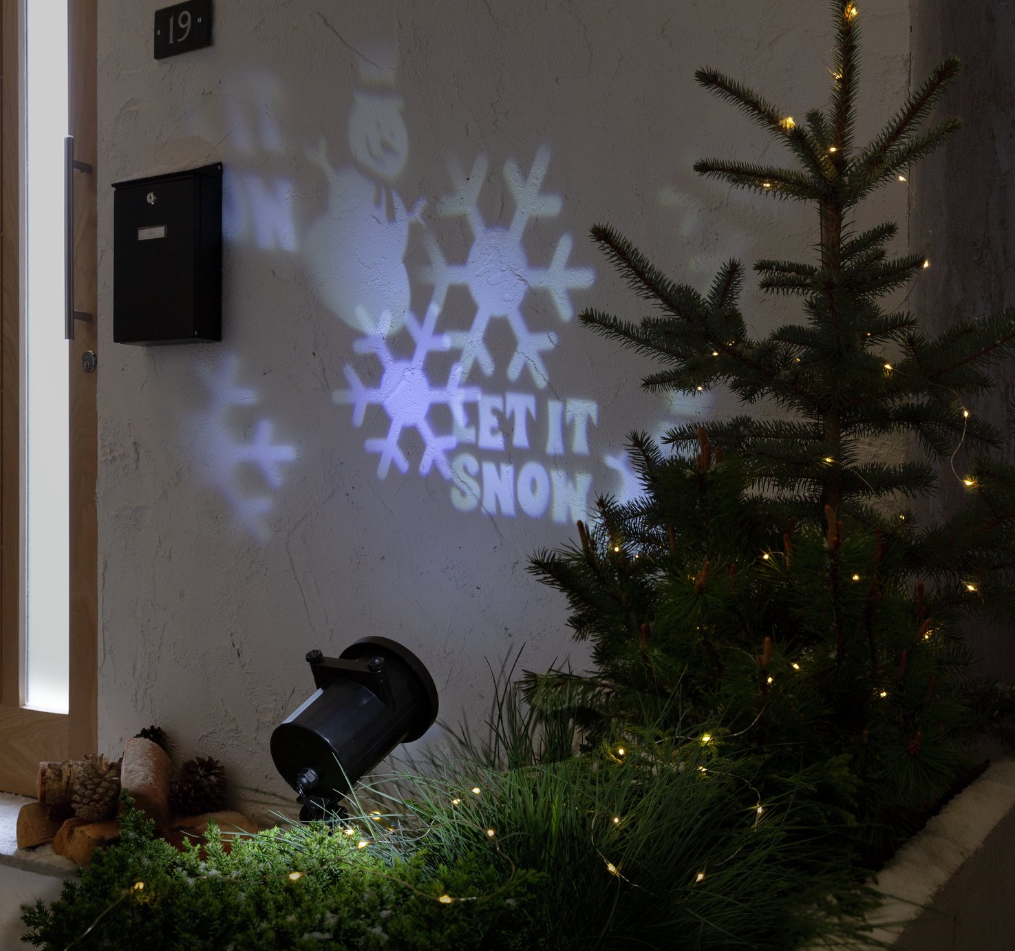 Argos Home LED Christmas Interchangeable Projector