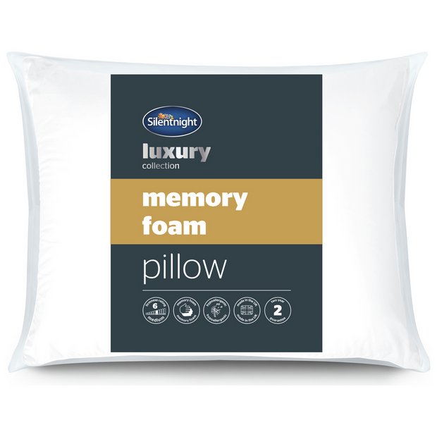 Silentnight essentials memory clearance foam pillow reviews