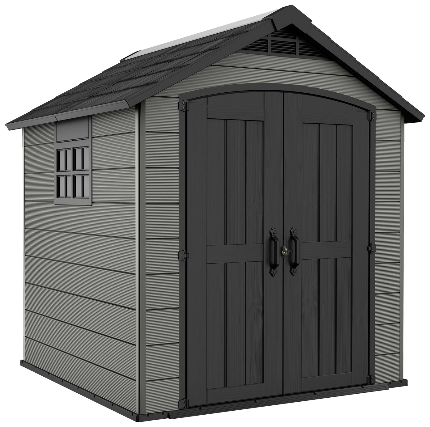 Keter Premier Outdoor Garden Storage Apex Shed 8 x 7ft