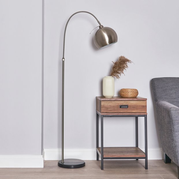 Argos curved shop floor lamp