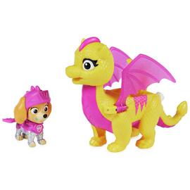 PAW Patrol Rescue Knights Skye and Dragon Scorch Figure