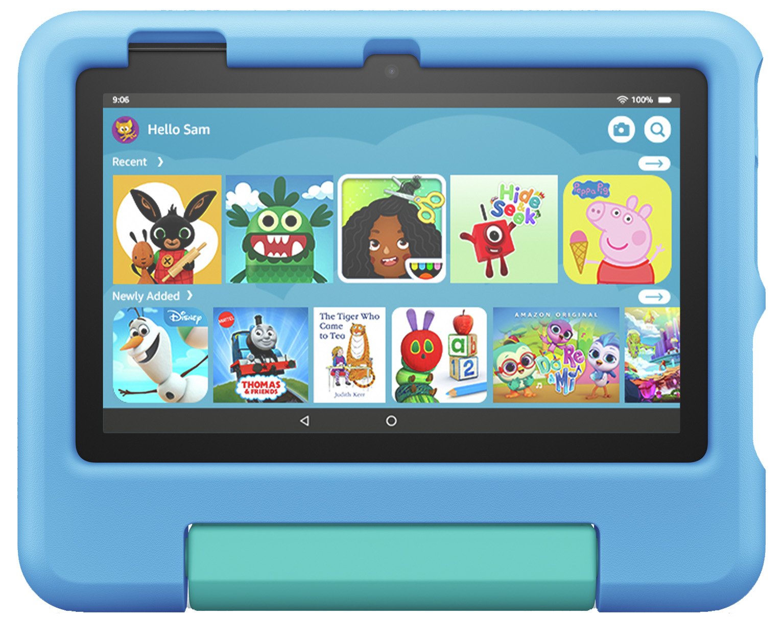 Amazon Fire 7 Kids Tablet for Ages 3-7, 7 Inch 16GB - Blue