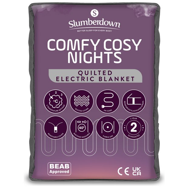 Buy Slumberdown Comfy Cosy Nights Electric Blanket King Electric