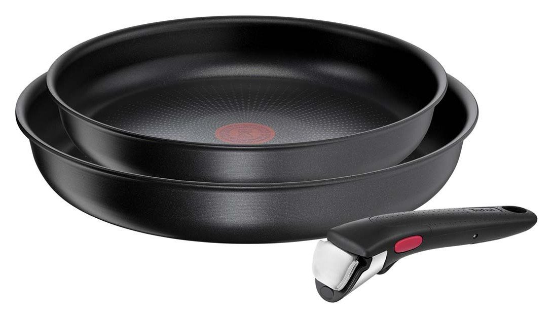 Tefal Ingenio Daily Chef 3 Piece Non stick Set - Black