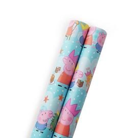 Peppa Pig 2 Piece Wrapping Paper Set - 3m