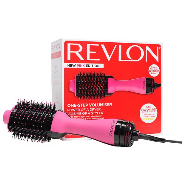 Hair dryer 2025 brush argos