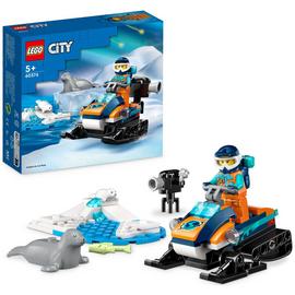 LEGO City Arctic Explorer Snowmobile Vehicle Toy Set 60376