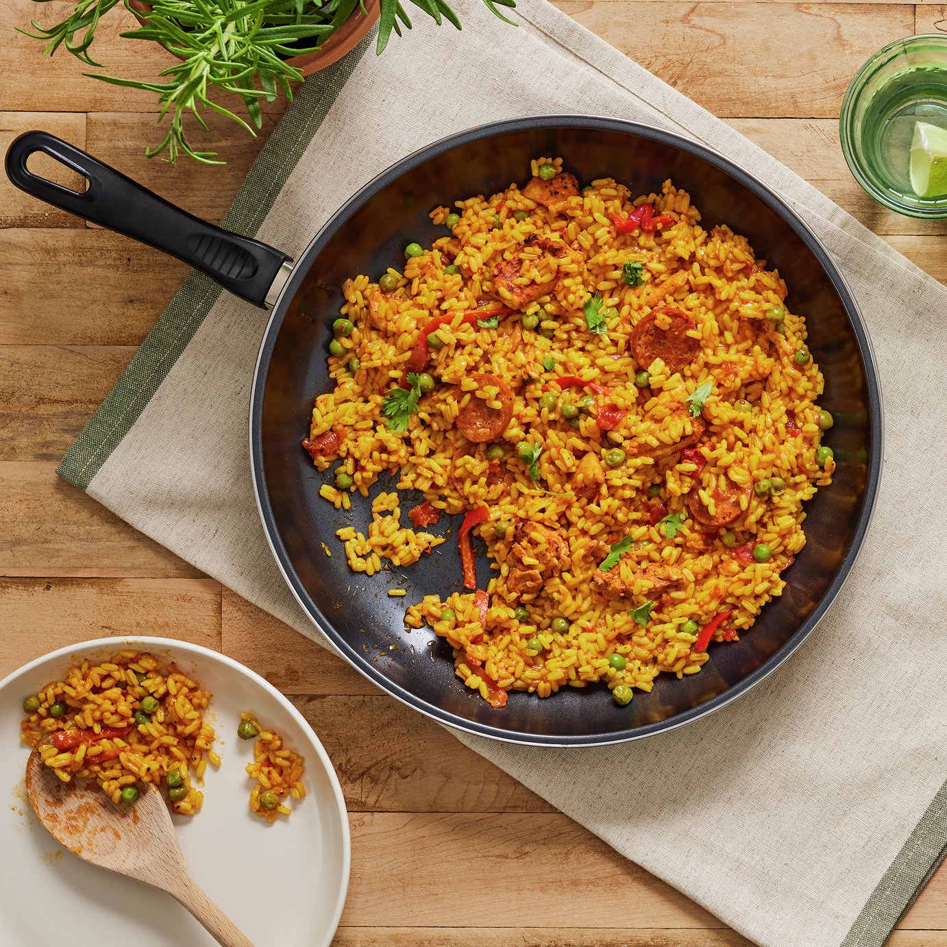 Home Essentials 30cm Non Stick Aluminium Frying Pan