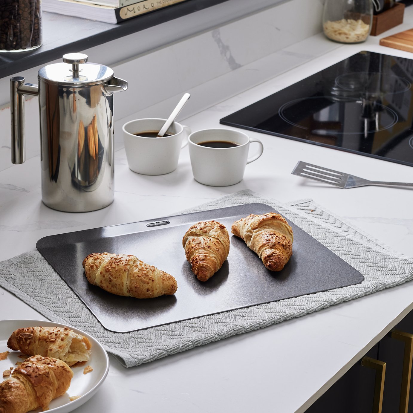 Habitat 35cm Non Stick Carbon Steel Baking Sheet