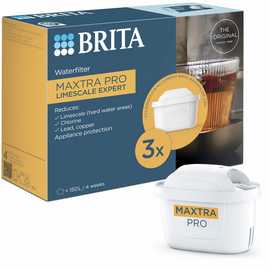 BRITA MAXTRA PRO Limescale Expert Water Filter Cartridge 3Pk