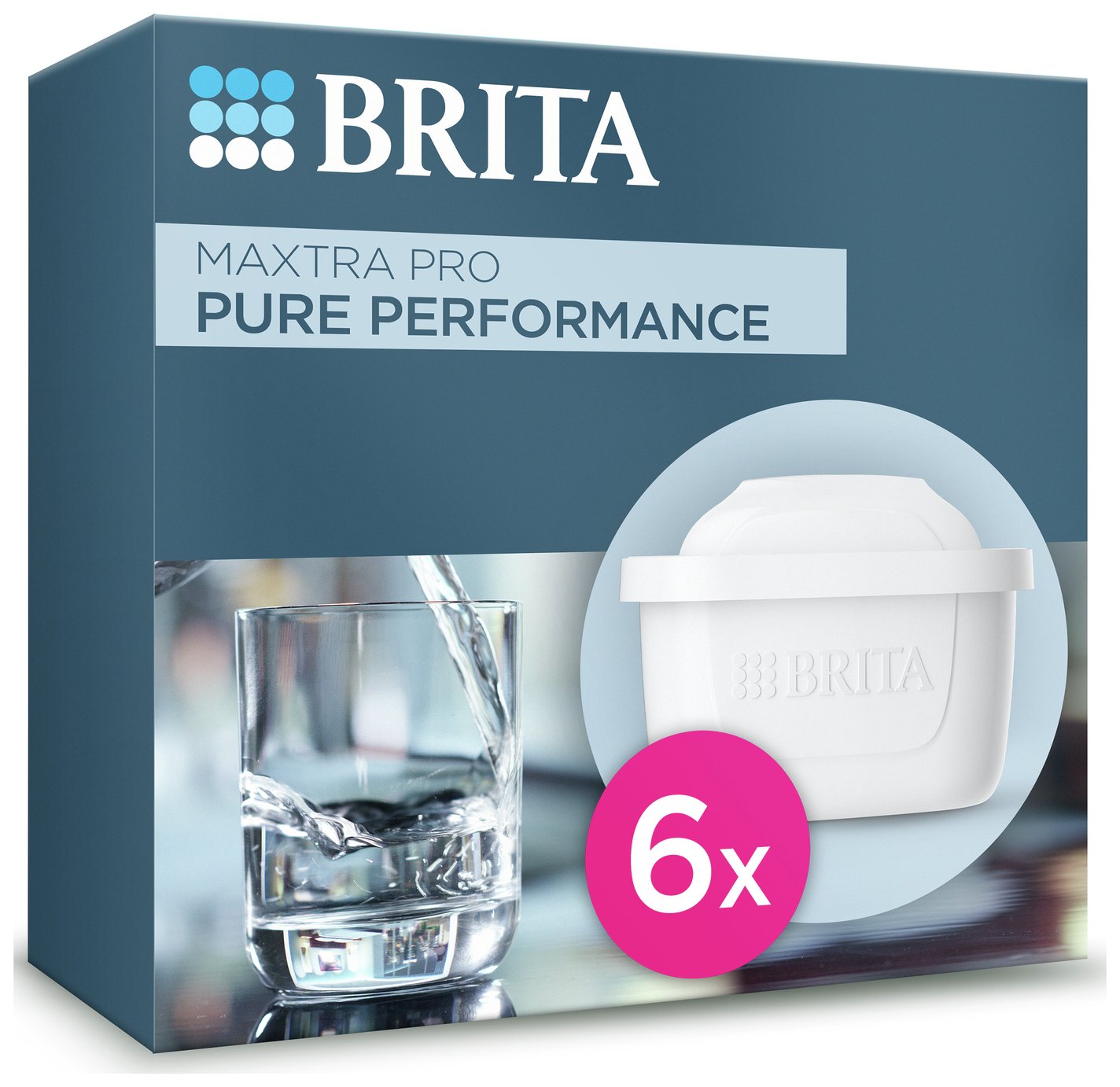 BRITA MAXTRA PRO Pure Performance Water Filter - 6 Pack