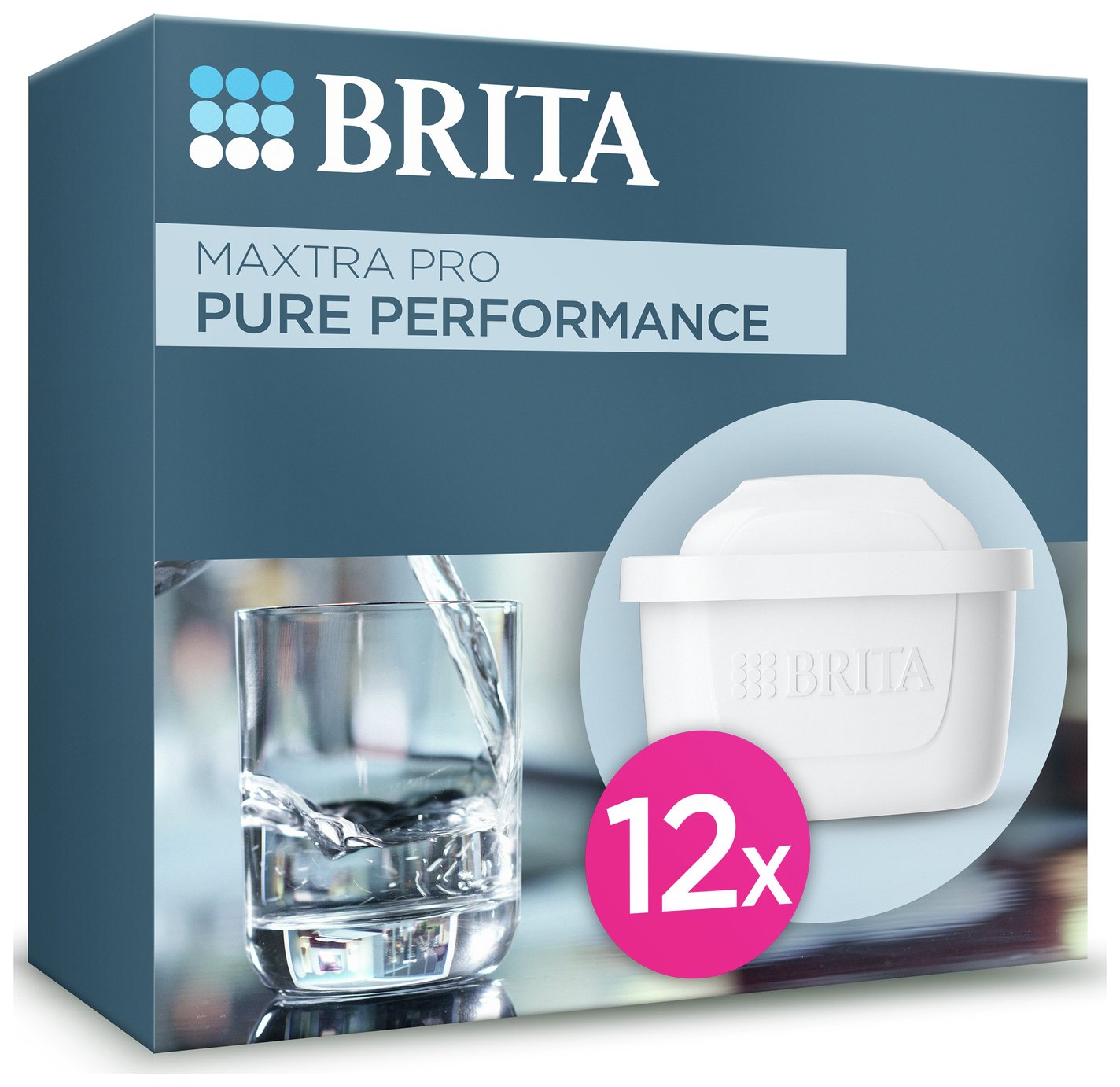 BRITA MAXTRA PRO Pure Performance Water Filter - 12 Pack
