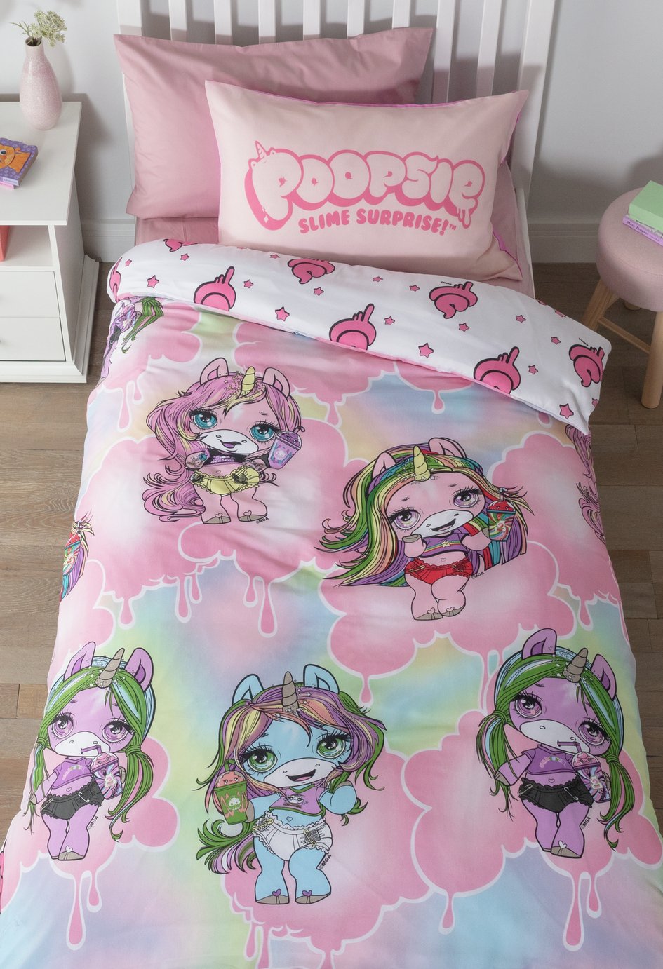 single unicorn bedding