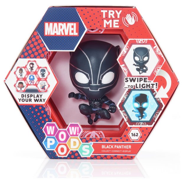 Marvel Legends Series Black Panther BuildAFigure Black Panther Action