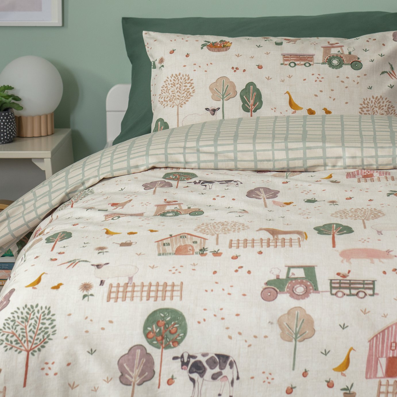 Habitat Cotton Little Farm Kids Bedding Set