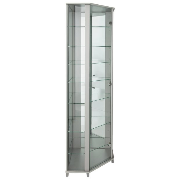 Argos store glass bookcase