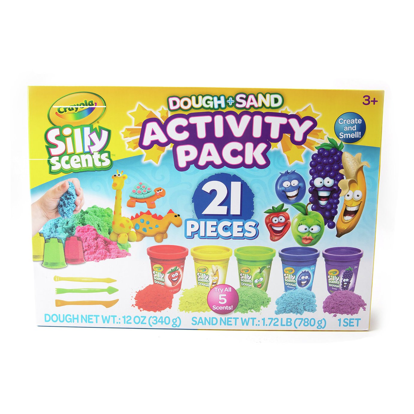 Crayola Silly Scents Sand & Dough Creative Compounds Set