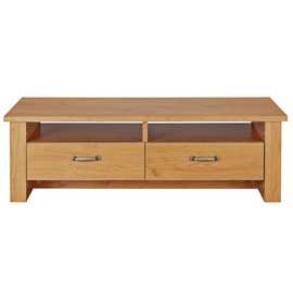 Argos Home Ohio 2 Drawer Coffee Table - Natural