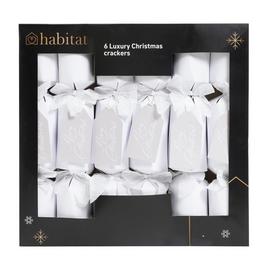 Habitat Pack of 6 Luxury Christmas Crackers