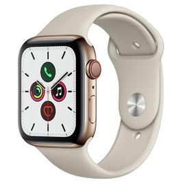 Apple Watch S5 Cellular 44mm Gold S Steel / Stone Band