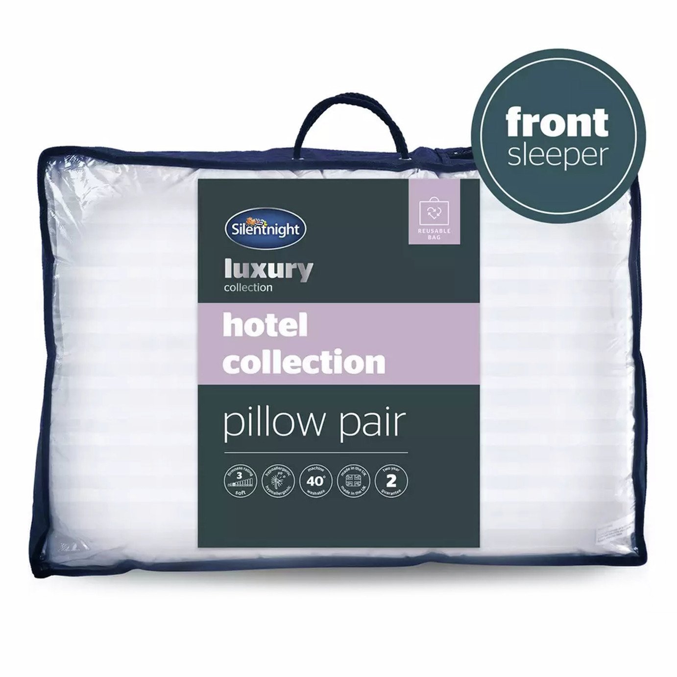 Silentnight Hotel Collection Soft Pillow - 2 Pack