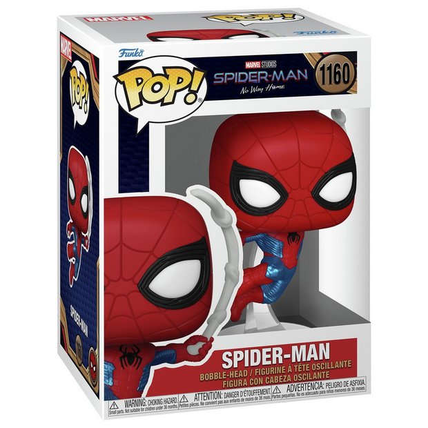 Buy Funko POP! Marvel No Way Home Finale Spider-Man 1160 | Playsets and  figures | Argos