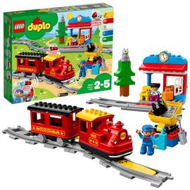 LEGO DUPLO My Town Steam Train Set with Action Bricks 10874