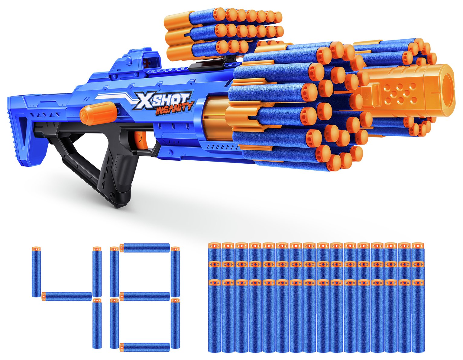 XSHOT Insanity Berzerko (48 Darts) 