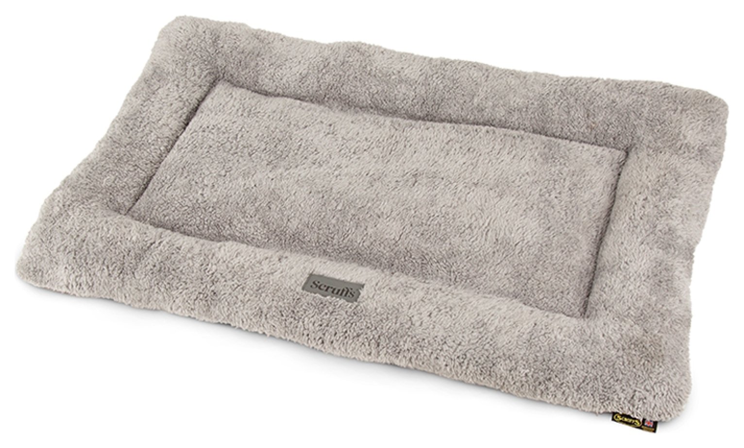 Scuffs Cosy Dog Grey Crate Mat - Large