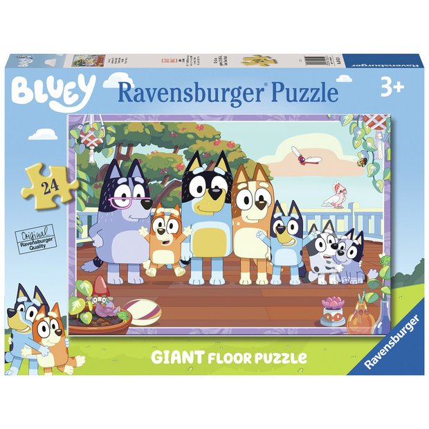 Ravensburger Bluey 24 Piece Giant Floor Jigsaw Puzzle Wishupon