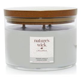 Natures Wick Large Multi Wick Candle - Smoked Vanilla