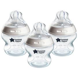 Tommee Tippee Perfect Prep Machine Instant Baby Bottle Maker Feeding Bundle  with Thermometer - Grey / Purple & Blue