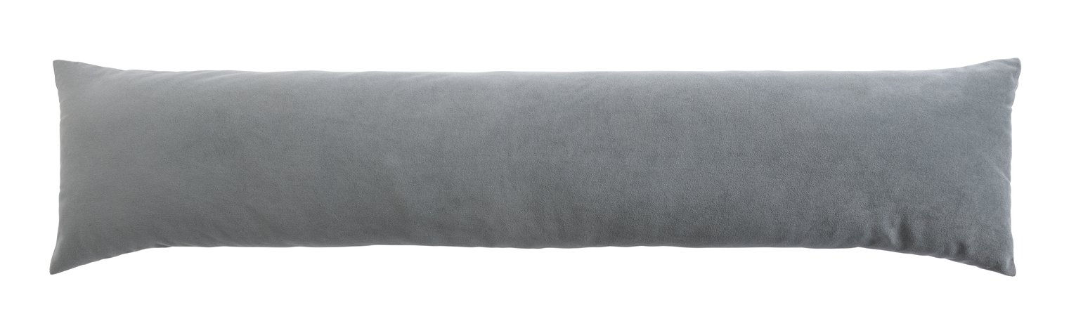 Habitat Velour Draught Excluder - Grey