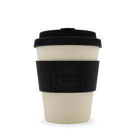 Ecoffee Cup Black & White Matt Travel Mug - 340ml