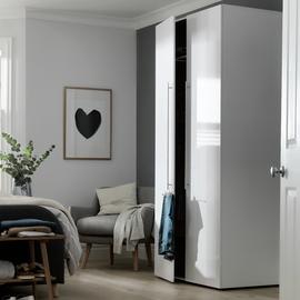 Argos high best sale gloss wardrobe