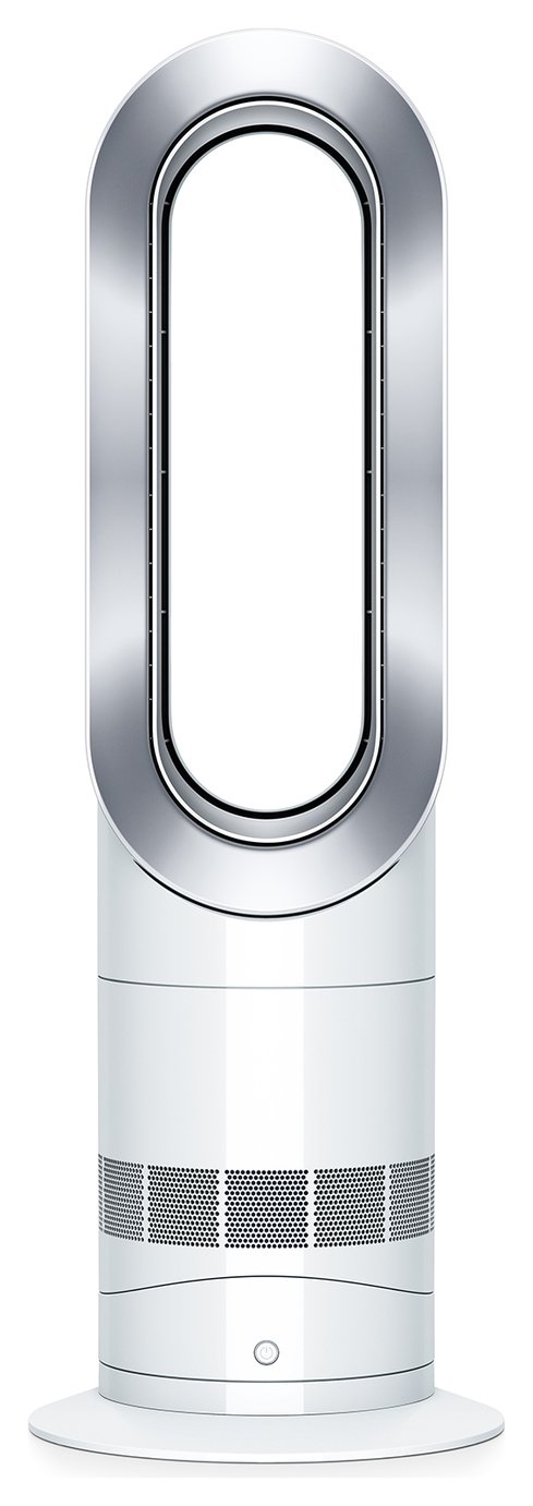 Dyson AM09 Hot + Cool Fan Heater - White/Silver