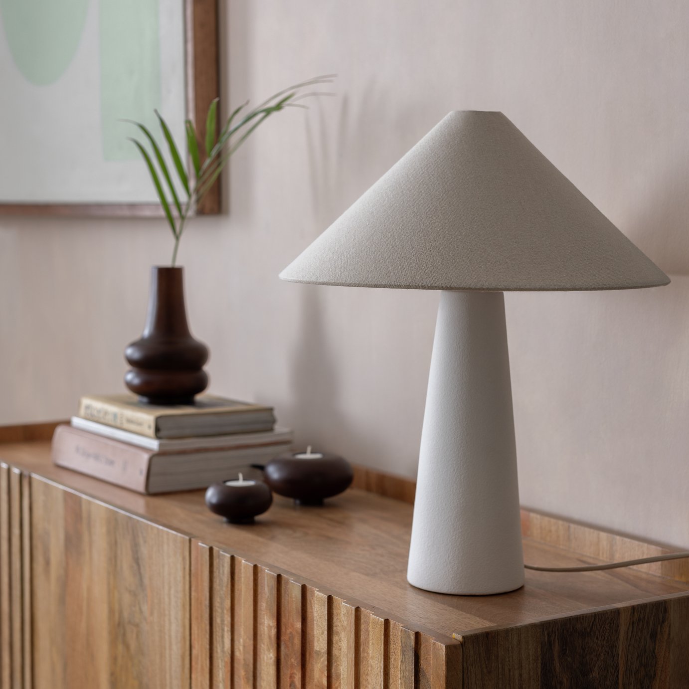 Habitat Conical Ceramic Table Lamp