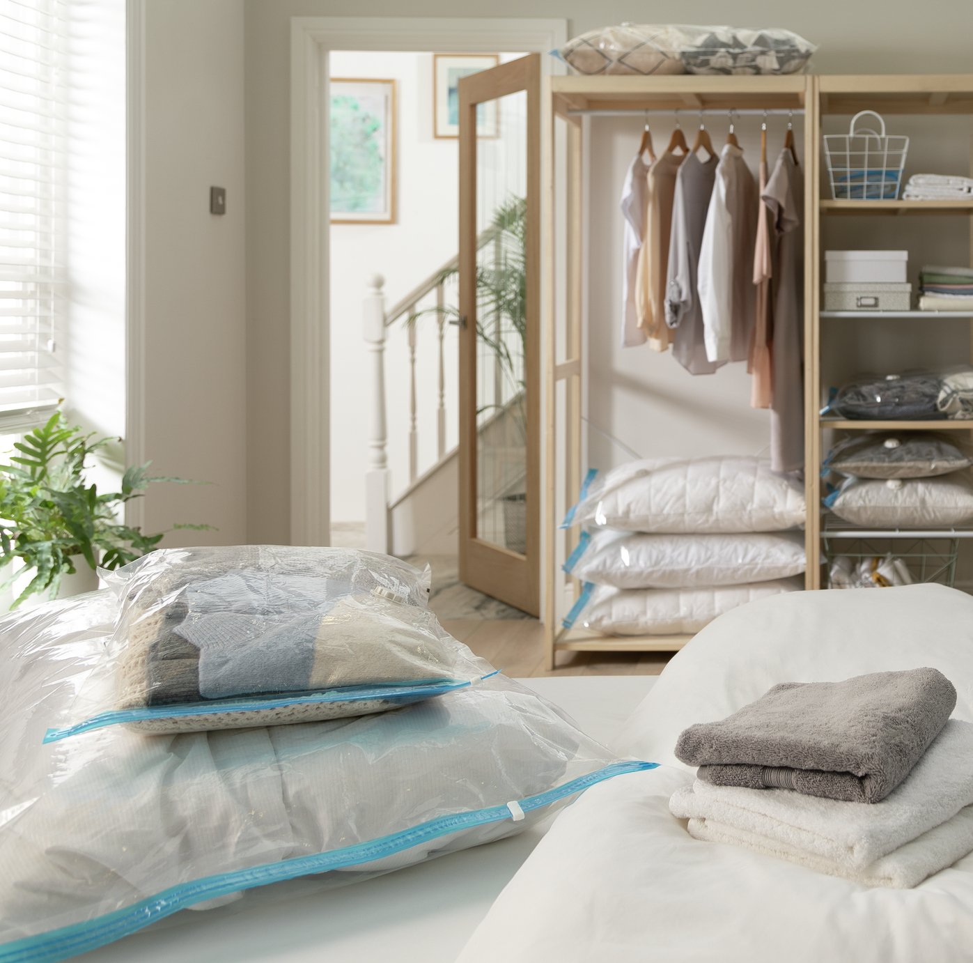 Argos Home Pack of 6 Mixed Vacuum Storage Bag