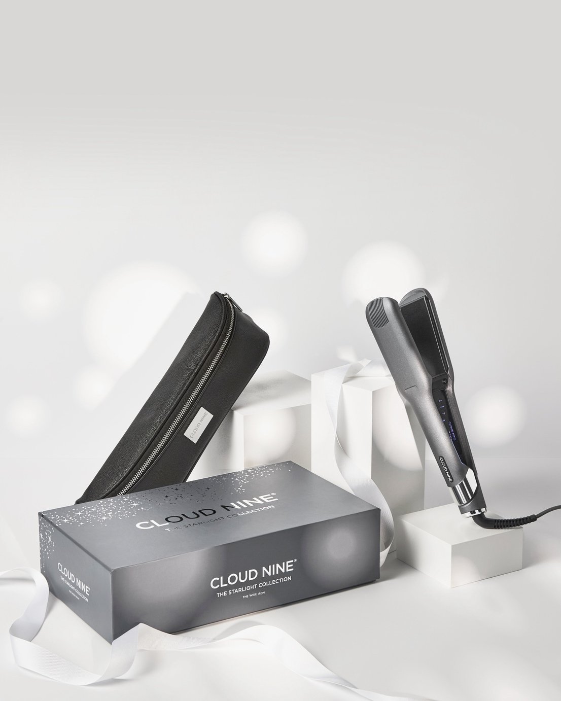 CLOUD NINE C9-PL1.0 Wide Iron Hair Straightener - Grey
