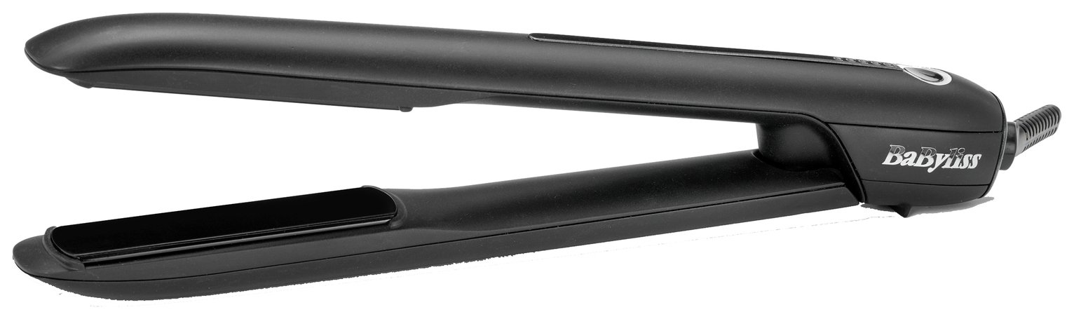 BaByliss 2485U Super Style Hair Straightener - Black/Silver