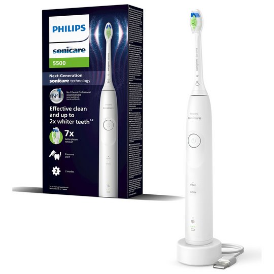 Philips Sonicare Series 5500 Electric Toothbrush -  White