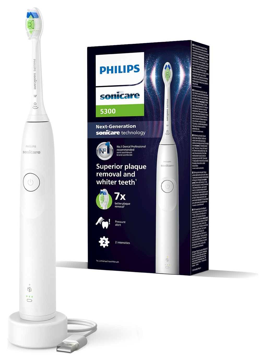 Philips Sonicare Series 5300 Electric Toothbrush - White