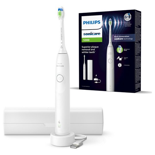 Philips Sonicare Series 5300 White Electric Toothbrush