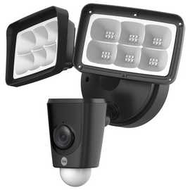 Yale Floodlight Security Camera - Black