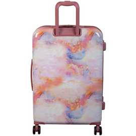 IT Hard Large Expandable 8 Wheel Suitcase - Marble Effect